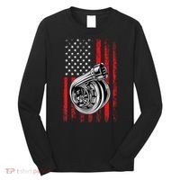 Turbo American Flag Racing Turbo Long Sleeve Shirt thumb 0