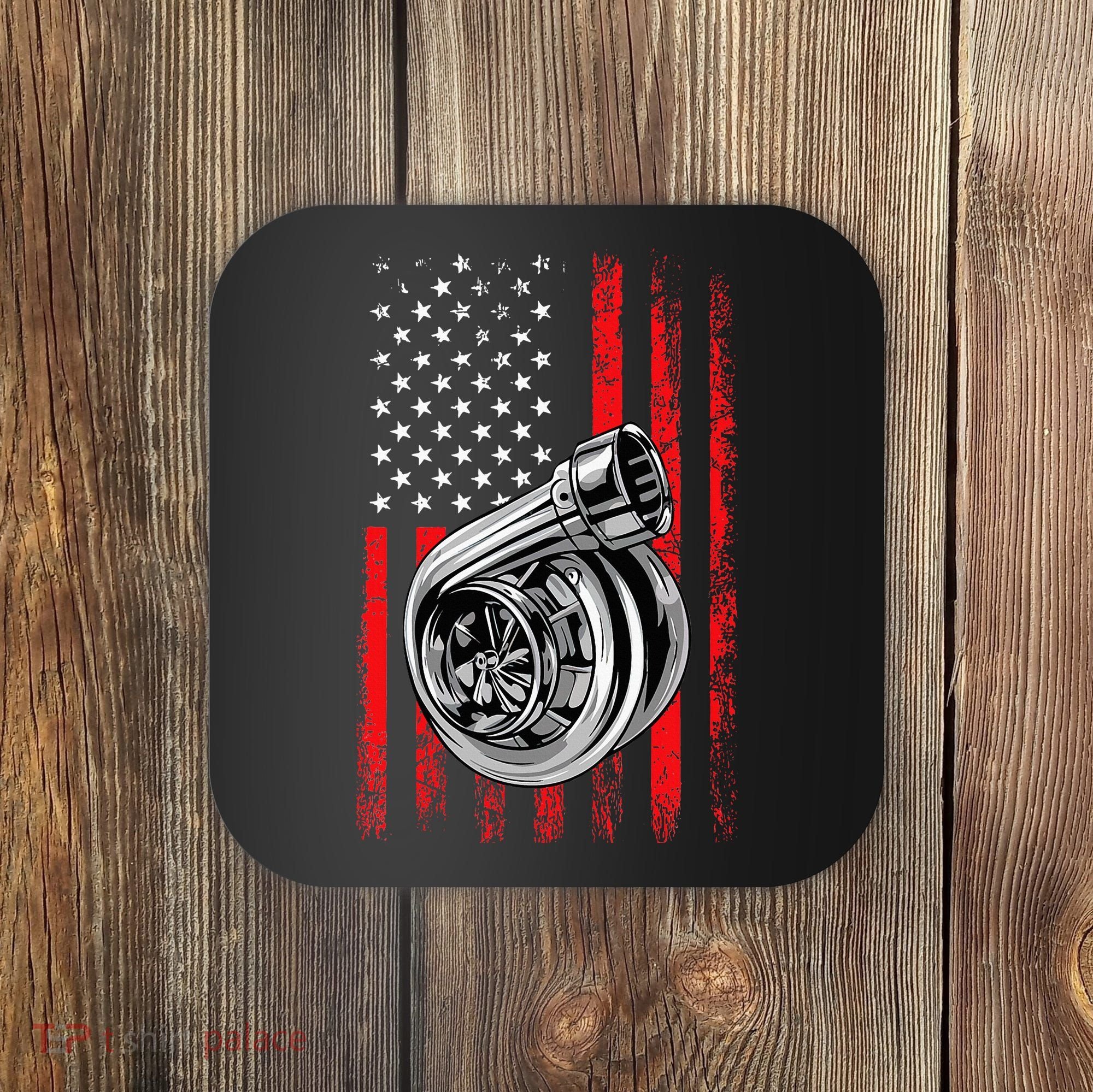 Turbo American Flag Racing Turbo Coaster