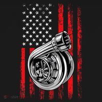Turbo American Flag Racing Turbo Visor thumb 3