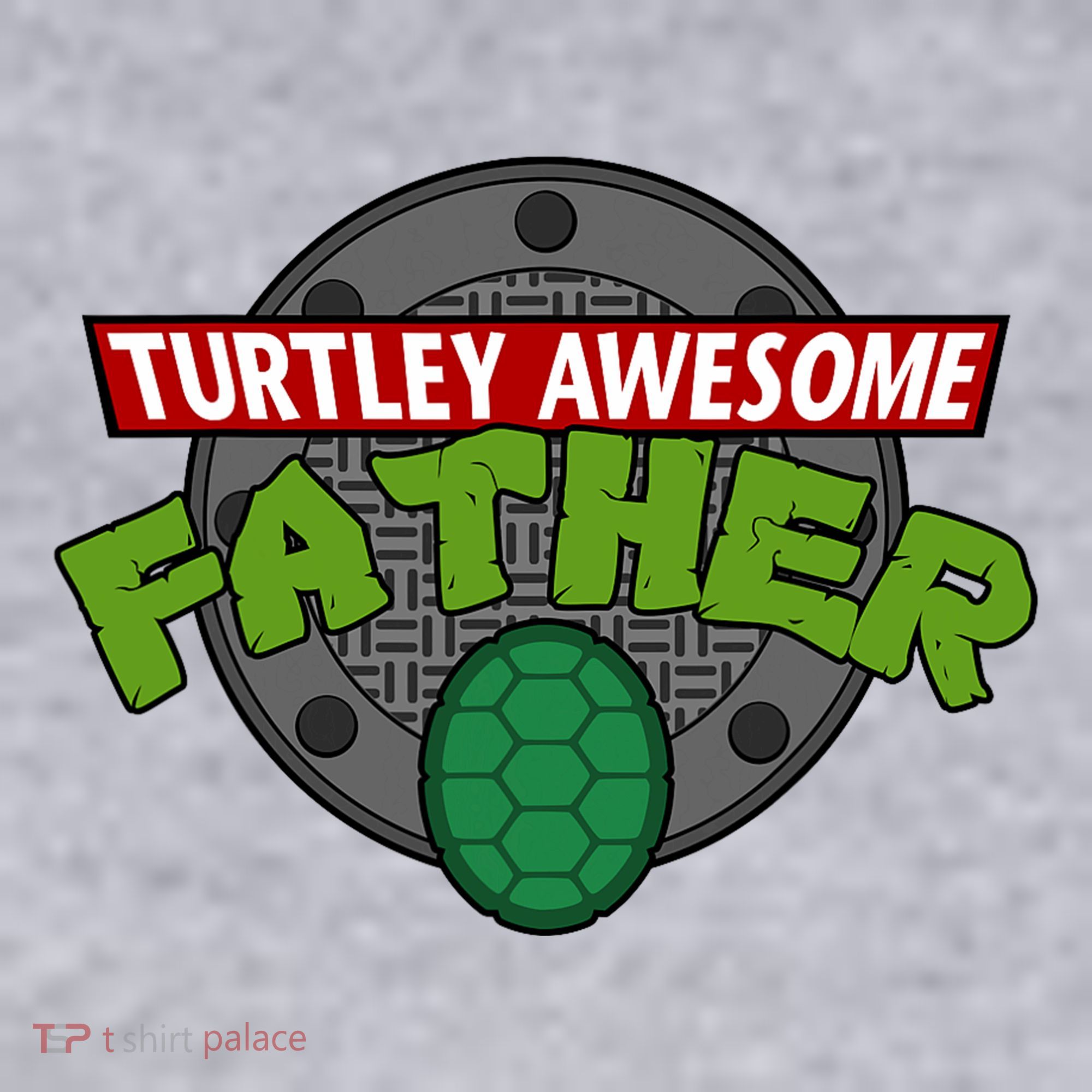 Turtley Awesome Father Awesome Fathers Day Women's Sweatshirt