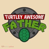 Turtley Awesome Father Awesome Fathers Day Tote Bag thumb 4