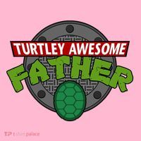 Turtley Awesome Father Awesome Fathers Day Coaster thumb 2