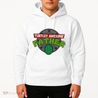 Turtley Awesome Father Awesome Fathers Day Hoodie thumb 2