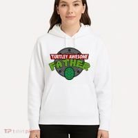 Turtley Awesome Father Awesome Fathers Day Hoodie thumb 5