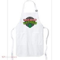 Turtley Awesome Father Awesome Fathers Day Apron thumb 0