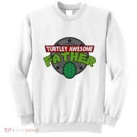 Turtley Awesome Father Awesome Fathers Day Sweatshirt thumb 0