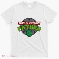 Turtley Awesome Father Awesome Fathers Day T-Shirt thumb 0