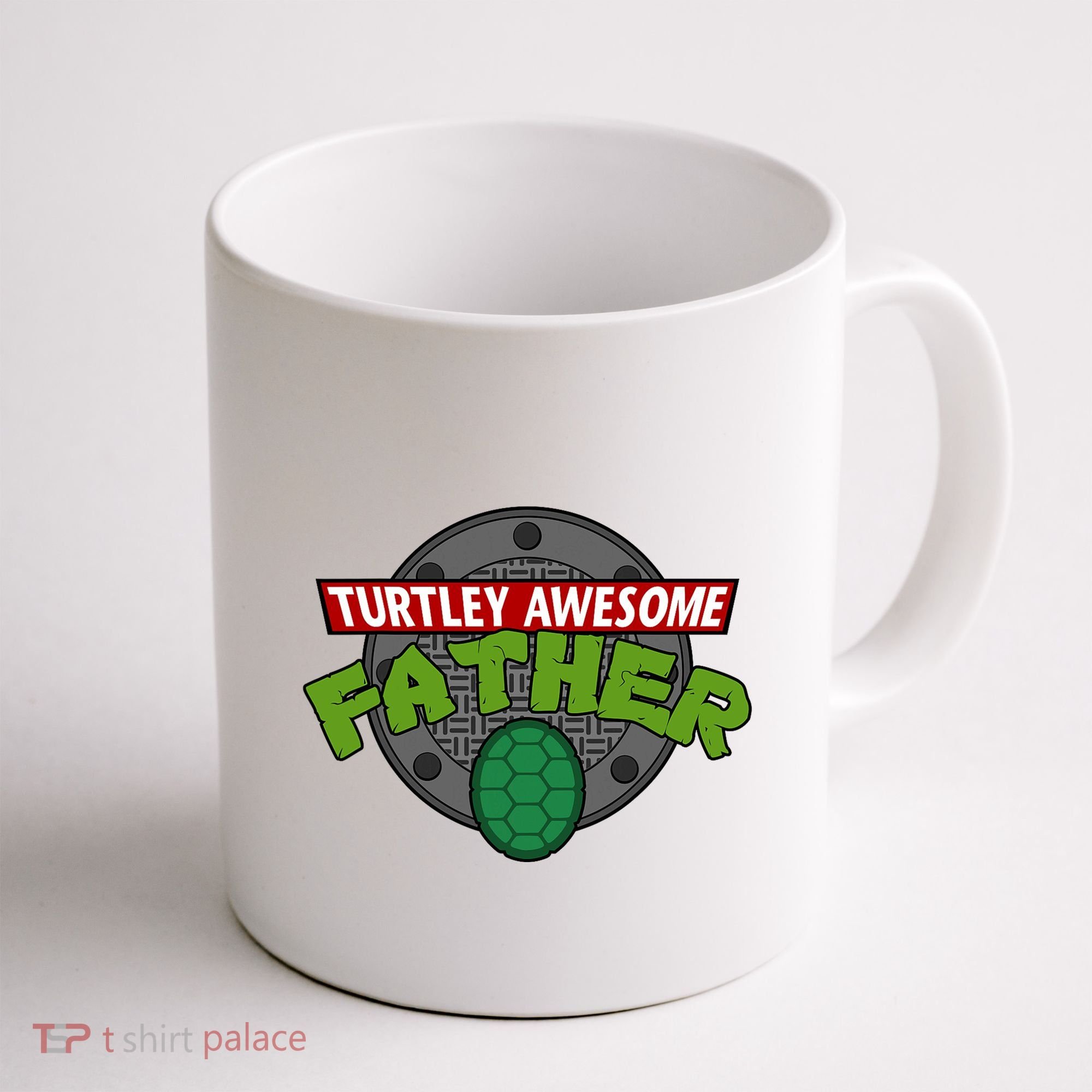 Turtley Awesome Father Awesome Fathers Day Coffee Mug