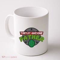 Turtley Awesome Father Awesome Fathers Day Coffee Mug thumb 0