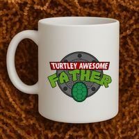 Turtley Awesome Father Awesome Fathers Day Coffee Mug thumb 2