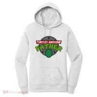 Turtley Awesome Father Awesome Fathers Day Women's Hoodie thumb 0