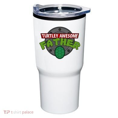 Turtley Awesome Father Awesome Fathers Day Tumbler