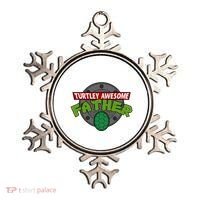 Turtley Awesome Father Awesome Fathers Day Ornament thumb 0