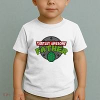 Turtley Awesome Father Awesome Fathers Day Toddler T-Shirt thumb 2