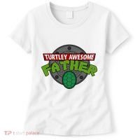 Turtley Awesome Father Awesome Fathers Day Women's T-Shirt thumb 0
