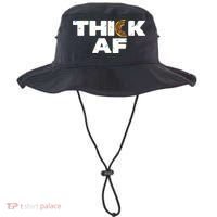 Thick AF Funny Donut Fitness Weightlifting Bucket Hat thumb 0