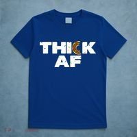 Thick AF Funny Donut Fitness Weightlifting T-Shirt thumb 5