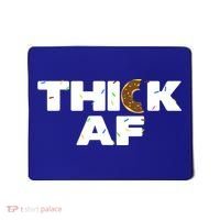 Thick AF Funny Donut Fitness Weightlifting Mousepad thumb 0