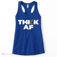 Thick AF Funny Donut Fitness Weightlifting Women's Tank Top thumb 0