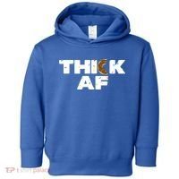 Thick AF Funny Donut Fitness Weightlifting Toddler Hoodie thumb 0