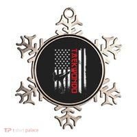 Taekwondo American Flag Taekwondo Fighter Us Flag Ornament thumb 0