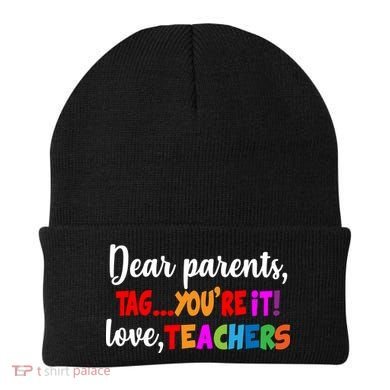Tag You're It Love Teachers Beanie