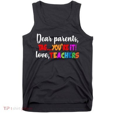 Tag You're It Love Teachers Tank Top