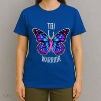 TBI Awareness Gift Great Gift Traumatic Brain Injury Present Cool Gift T-Shirt thumb 4