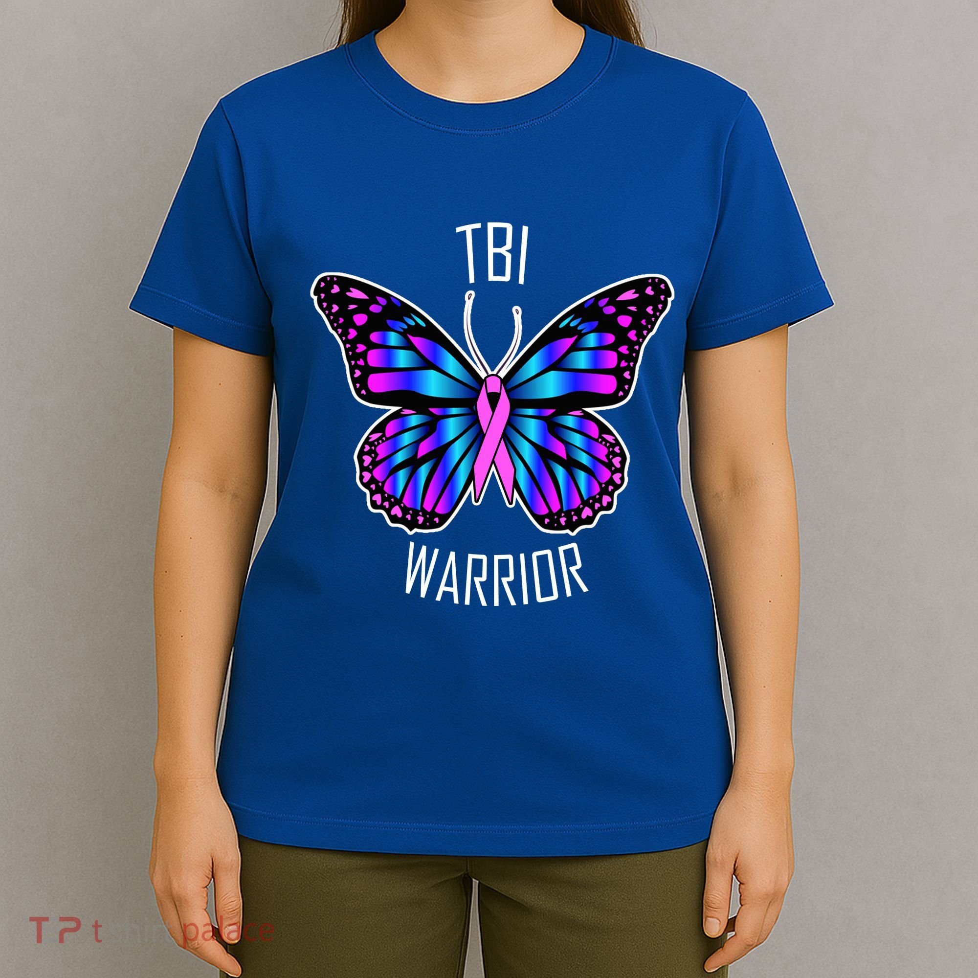 TBI Awareness Gift Great Gift Traumatic Brain Injury Present Cool Gift T-Shirt