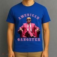 Trump American Gangster 47th President T-Shirt thumb 3
