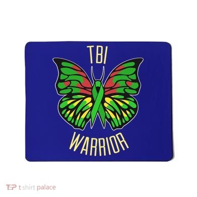 Tbi Awareness Gift Great Gift Traumatic Brain Injury Present Cool Gift Mousepad