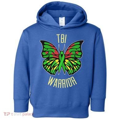 Tbi Awareness Gift Great Gift Traumatic Brain Injury Present Cool Gift Toddler Hoodie