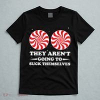 They ArenT Going To Suck Themselves Christmas Inappropriate T-Shirt thumb 5