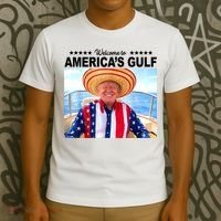 Trump Americas Gulf Mexico President Trump Sombrero T-Shirt thumb 3