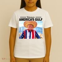 Trump Americas Gulf Mexico President Trump Sombrero T-Shirt thumb 4