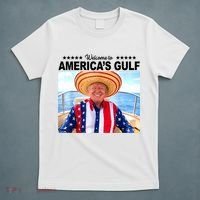 Trump Americas Gulf Mexico President Trump Sombrero T-Shirt thumb 5