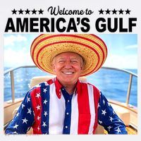 Trump Americas Gulf Mexico President Trump Sombrero T-Shirt thumb 7