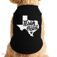 Texan At Heart  Doggie Tank thumb 0