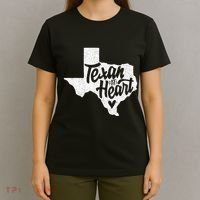Texan At Heart  T-Shirt thumb 4