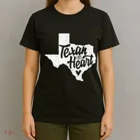 Texan At Heart  T-Shirt thumb 4