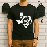 Texan At Heart  T-Shirt thumb 6