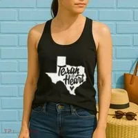 Texan At Heart  Women's Tank Top thumb 2