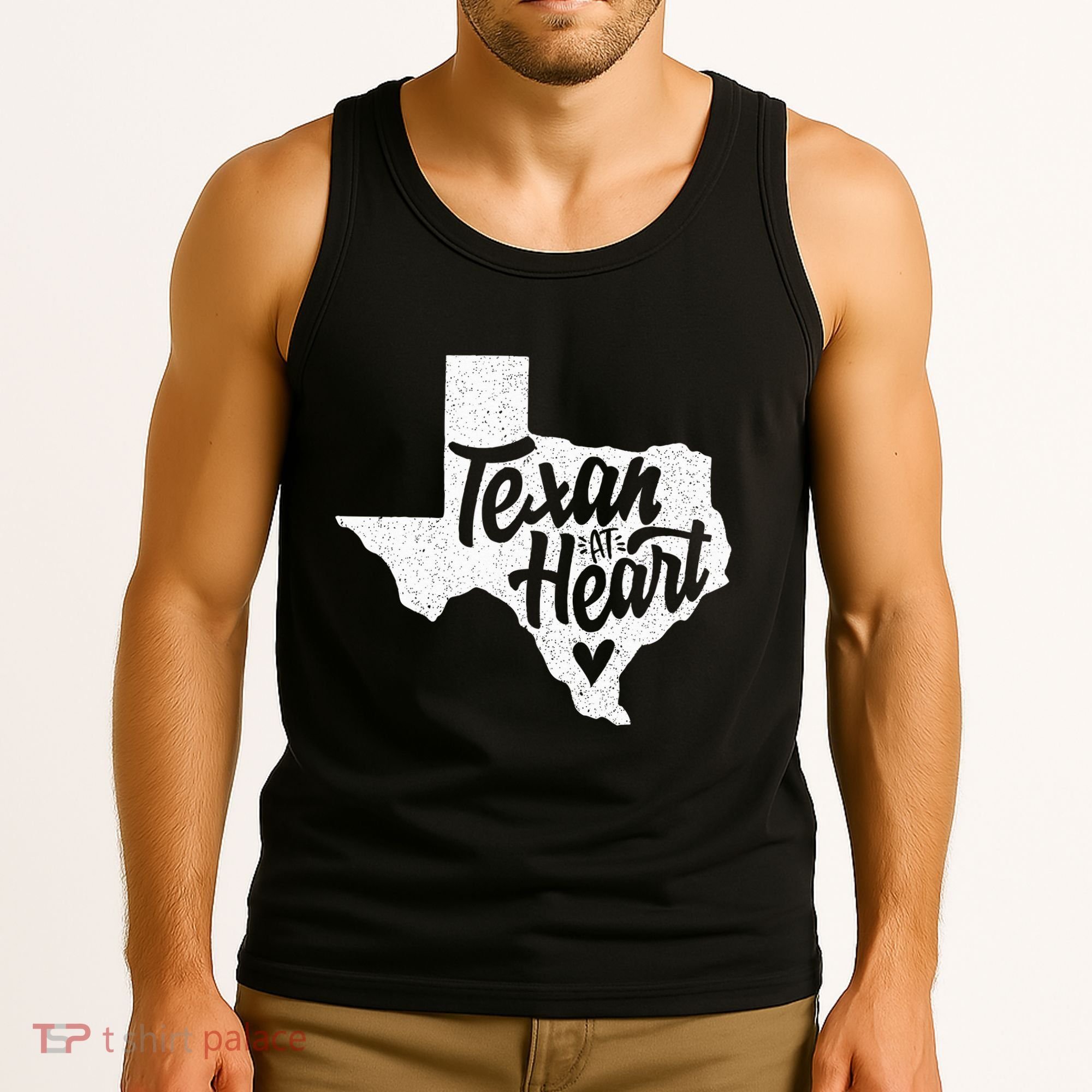 Texan At Heart  Tank Top