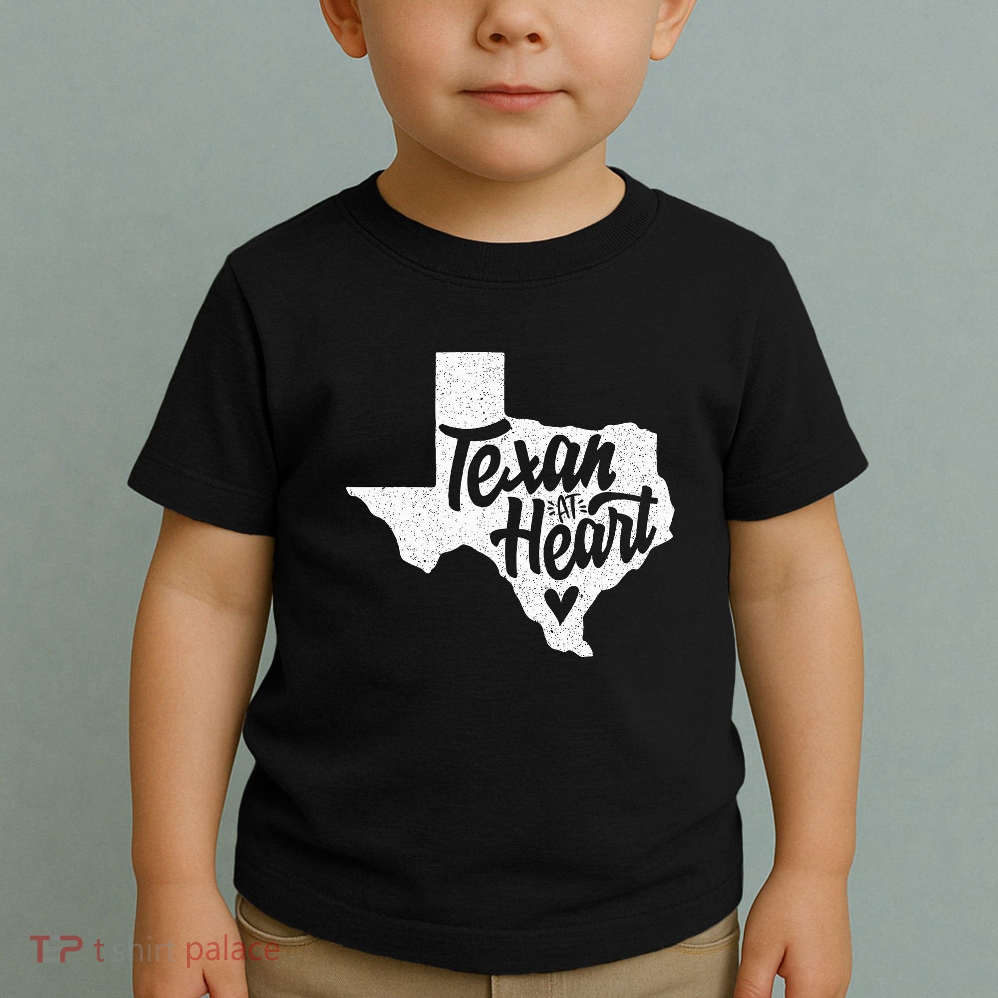 Texan At Heart  Toddler T-Shirt