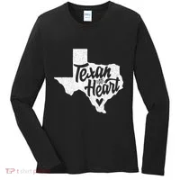 Texan At Heart  Women's Long Sleeve Shirt thumb 0