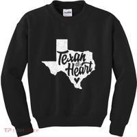 Texan At Heart  Kids Sweatshirt thumb 0