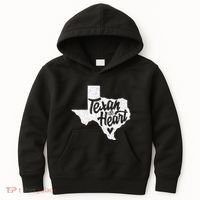 Texan At Heart  Kids Hoodie thumb 0