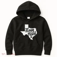 Texan At Heart  Kids Hoodie thumb 0
