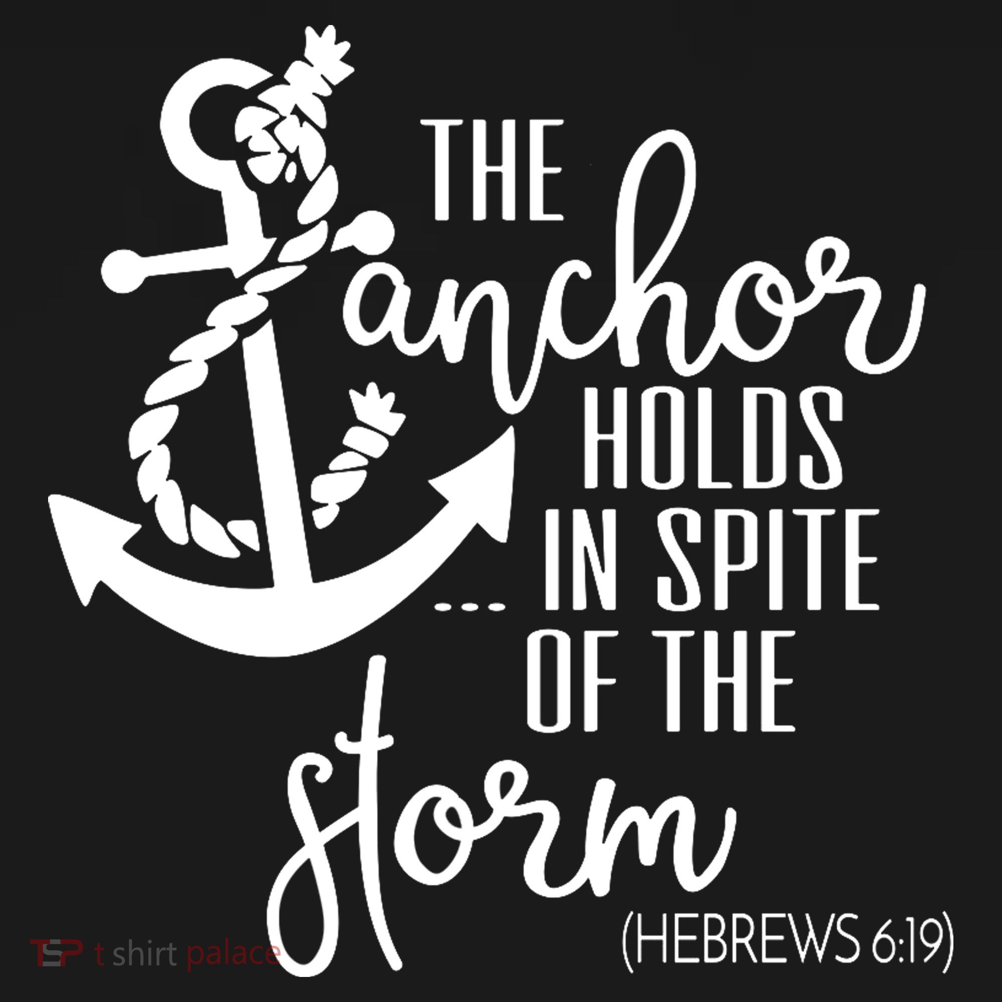 The Anchor Holds In Spite Of The Storm Hoodie