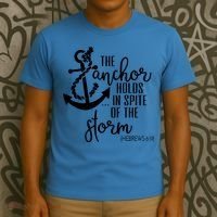 The Anchor Holds In Spite Of The Storm T-Shirt thumb 3